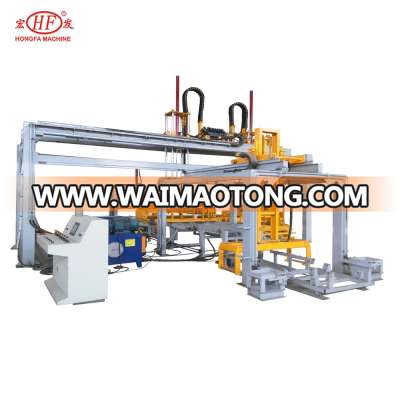 Hot Sale! Hongfa Latest Fully-automatic Block Stacker Machinery Hand