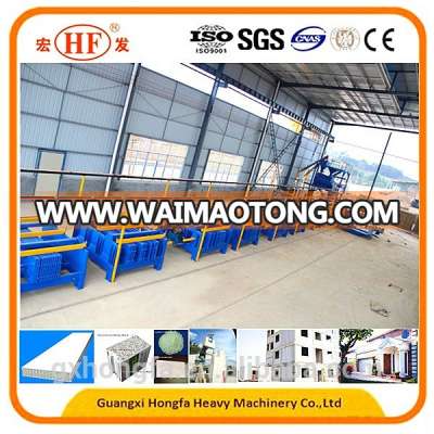 Eps cement sandwich panel production line/fiber cement board machine/lightweight concrete wall panel forming machine